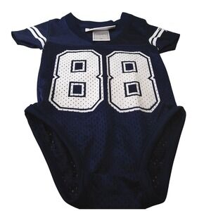 Dallas Cowboys Dez Bryant jersey Baby one piece Size 3 months NFL kids shirt